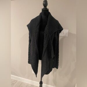 Vince wool alpaca blend cable knit cardigan S